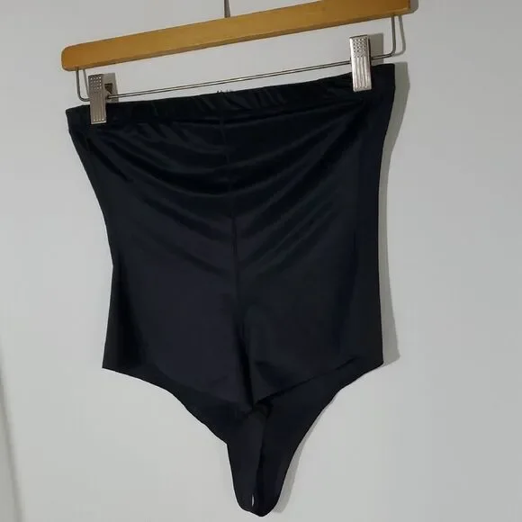 SPANX Red Hot High-Waisted Black Thong Size XL NWT - Picture 6 of 6